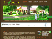 Tablet Screenshot of laiguanaresort.com